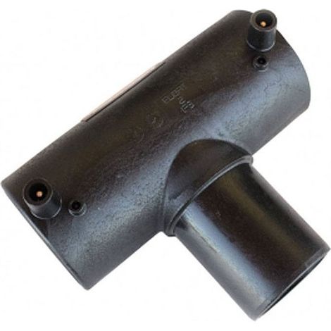 Raccordo a Tee elettrosaldabile Nupi - diametro 125 mm - in PE 12ETCE125 (1/2)