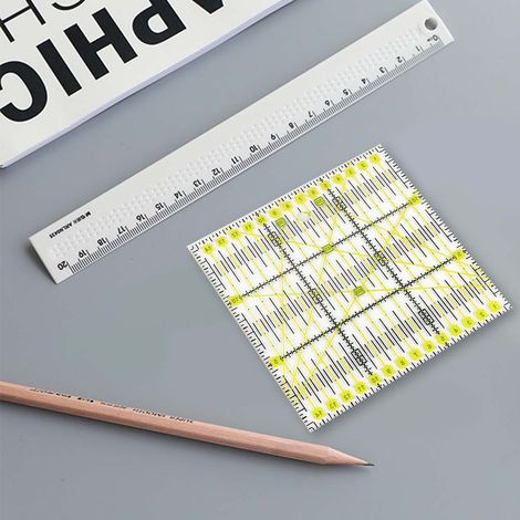 Règle de Patchwork en Acrylique pour Couture et Projets Créatifs