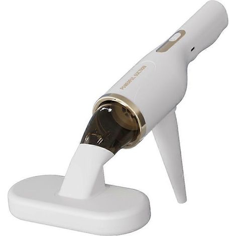 Aspirateur portatif sans fil avec lampe UV, fonction aspirateur et souffleur 3 en 1, filtre HEPA, 4 embouts, compatible avec divers scénarios de nettoyage. (1/5)