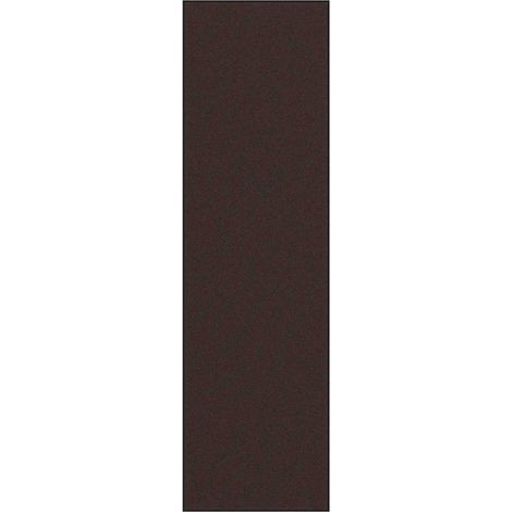 Paillasson marron antidérapant absorbant la saleté intérieur extérieur 115 x 400 cm en PP marron