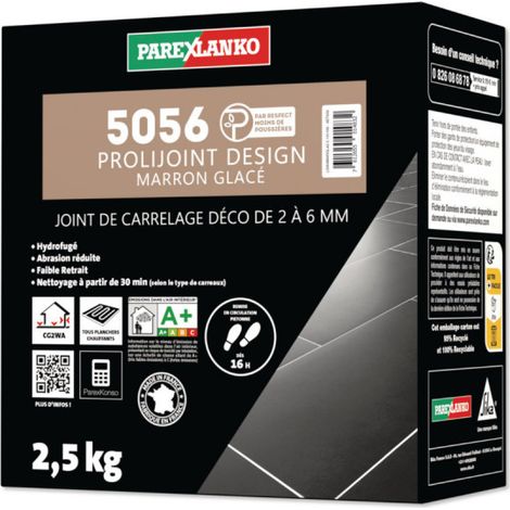 Mortero para juntas PAREXLANKO 5056 Prolijoint Design - Marron glacé - 2,5 kg - L5056MARGLA2.5