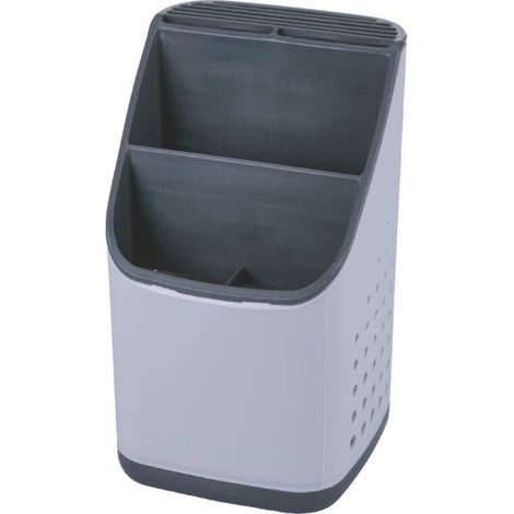 SCOLAPOSATE DOPPIO SCOMPARTO BIANCO E GRIGIO