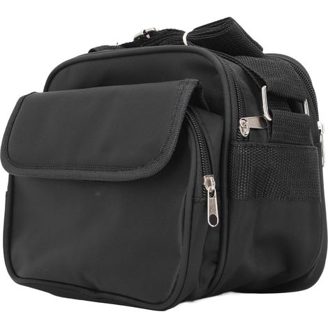 Kit di strumenti per fibra ottica vuoto, kit di strumenti portatile in nylon, kit di strumenti per fibra ottica impermeabile, borsa per il trasporto, borsa vuota per strumenti di rete, luce per strume (1/4)