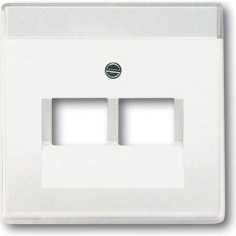 Busch-Jaeger 1710-0-3888 placa de pared y cubierta de interruptor Blanco