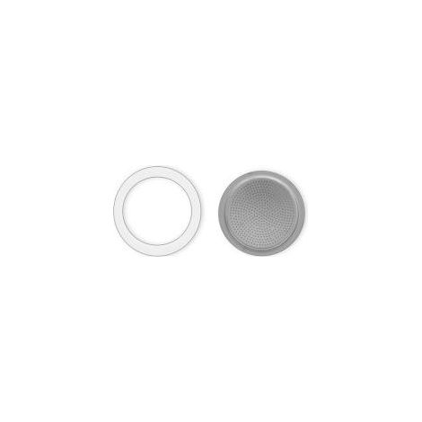 Accesorio cafetera Bialetti junta filtro plateado 6 tazas
