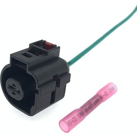 1K0973751 est un connecteur de démarreur à 1 broche pour véhicules Volkswagen et Audi, compatible avec DJ7015A-6.3-21. (1/5)
