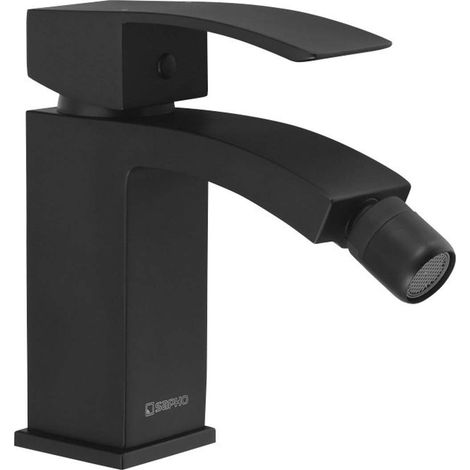 Sapho Ginko - Bidet-Armatur, schwarz matt 1101-03B
