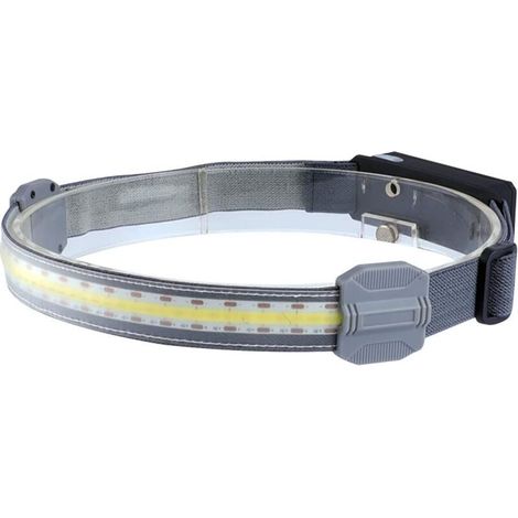 Lampe frontale à LED COB USB,lampe frontale élastique durable à profil ultra-bas,conception légère,étanche,lumières LED lumineuses,3 modes,pour la course,la randonnée (1/5)