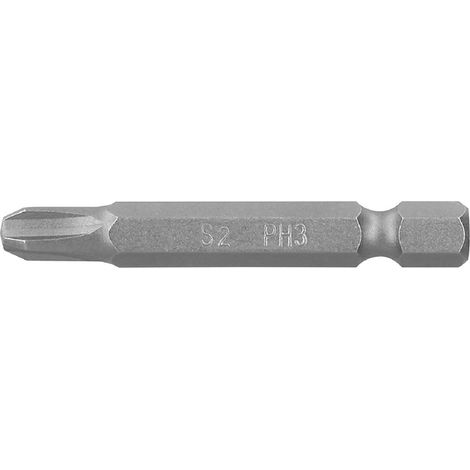 Puntas para destornillador Phillips PH3 - 50 mm - 15 puntas