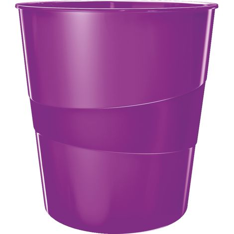 Leitz CESTINO GETTACART WOW 15LITRI VIOLA (1/2)