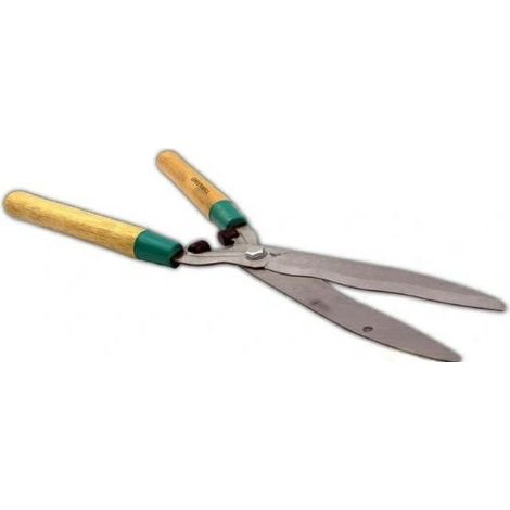 Cortasetos Hoja ondulada Tijeras de podar Tijeras arbustos Acero Templado 20cm