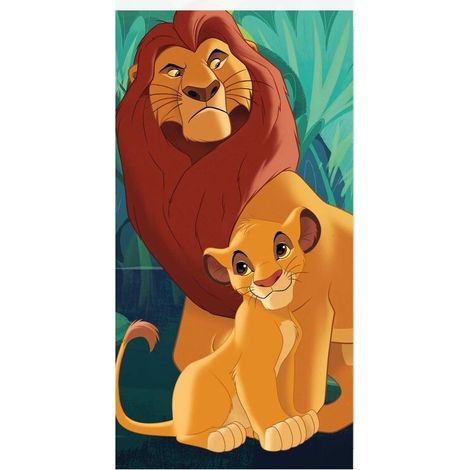 Toalla El Rey Leon Disney microfibra