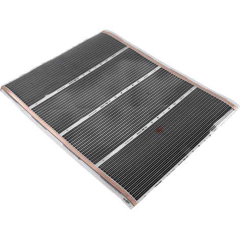 Elektrische Fußbodenheizungsmatte, laminiertes schwimmendes Teppichsystem-Set für Keramikfliesenmörtel, 220–240 V, Typ B, 80 x 100 cm (1/5)