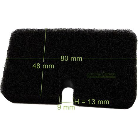 filtre à air pour débroussailleuse Husqvarna 225 AI B BV BX H LD R RD RJ / 502 19 86-02 (1/3)