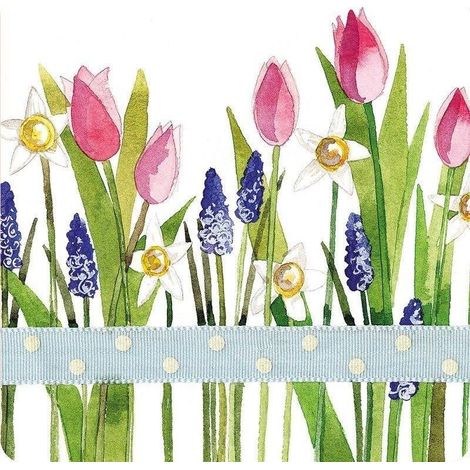Posavasos C223 Flores de primavera