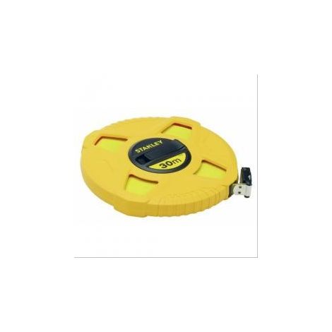 Mètre roulant long ruban fibre de verre 20 m - Stanley