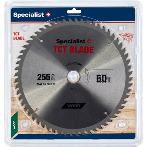 Lame de scie Specialist Wood 255x1 8x30/25 4 mm Z60