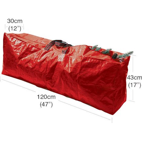 Garland Christmas Tree Storage Bag - Red - 120cm x 25cm (1/2)