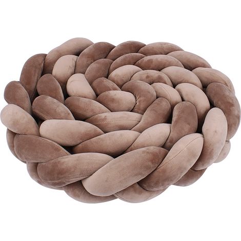 1 Boule tressée, 3 brins, nœuds longs, barrière de protection, lit bébé, décoration chambre enfant (1/5)