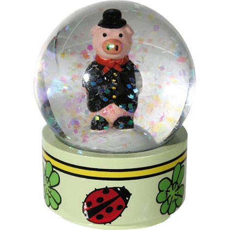 Mini boule paillettes Cochon