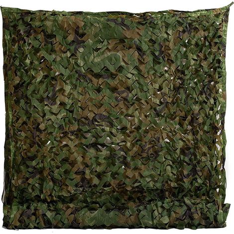 Tarnnetz – 200 x 300 cm – Polyester – Für Jagd, Außendekoration, Sonnenschutz – 1 Stück (1/5)