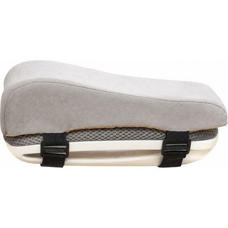 Coussins d'accoudoirs pour chaise de bureau, lot de 2, sangles réglables, protège-coudes (1/5)
