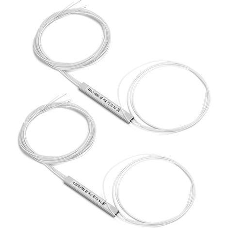 1x4 Singlemode-Glasfaser-PLC-Splitter, 2 Stück für Strom- und IT-Netzwerke (1/5)