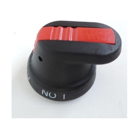 Poignée 3 verrous noir et rouge 2 positions On/OFF (OHB45J6E011) pour commutateur série OT16 IP65 ABB 1SCA022594R7110