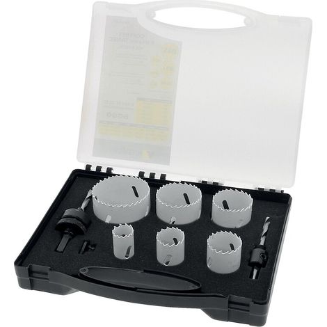 Coffret de 6 scies trépans tariec - LEMAN