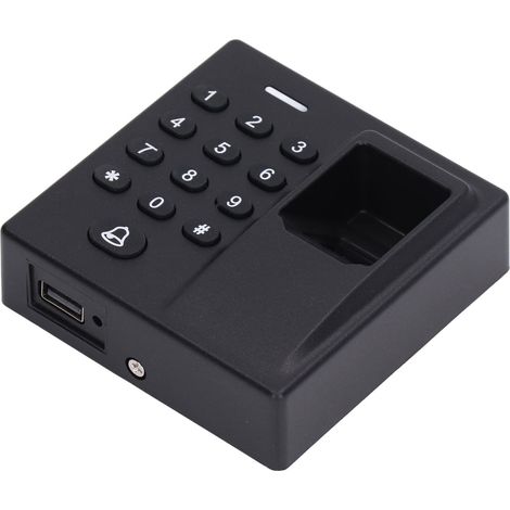 ABS USB de Contrôle de Serrure de Porte de Contrôle D'accès de Serrure de Porte de Bureau Programmable pour C. C 12V de Maison de Bureau Serrure de Porte D'empreinte Digitale (1/5)