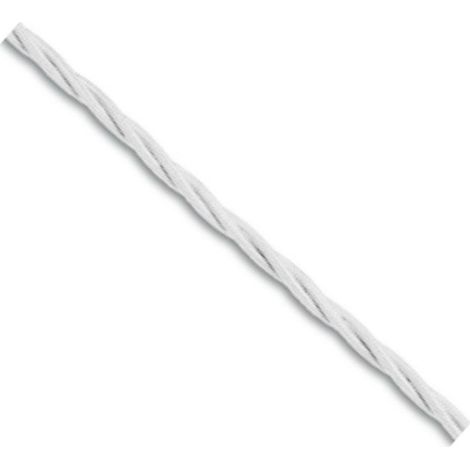 Cable de seda trenzada Fanton 3G1 blanco 93807