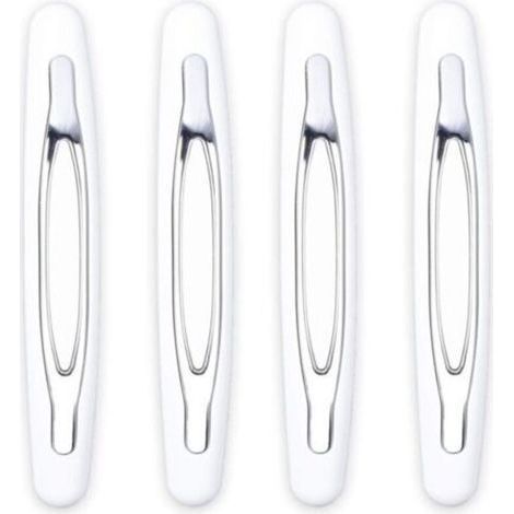 4pcs Autocollant Voiture Porte Bande de Pare-chocs Protecteur Bord de Porte de Voiture Autocollant Anti-Collision Anti-rayures Étanche Universel pour Auto/Camion/SUV (Blanc) (1/3)