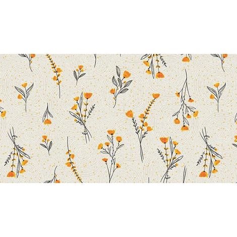 TOVAGLIATO IN PVC FANTASTIK FIORI 1165-1 Rotolo cm.140 (H) x 20 mt (L)
