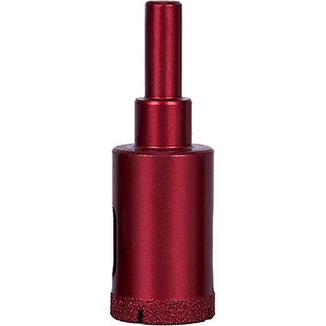 1 foret diamant de 25 mm pour brasage, scie-cloche, extracteur pour carrelage, verre, marbre, céramique (1/5)
