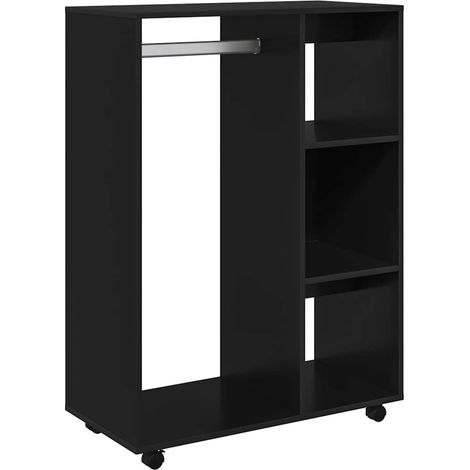Maison Exclusive - Armadio Nero 80x40x110 cm in Legno Multistrato