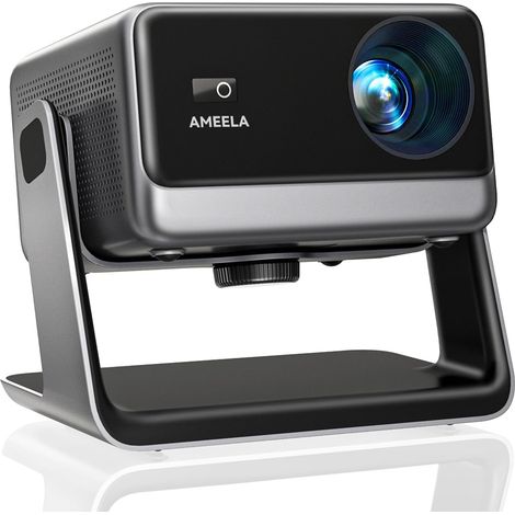 30000 Lumens Auto Focus WiFi Video Projector Portable Video Projector Dolby Audio FHD 1080P HDMI/USB Built-in Compatible with Netflix, Youtube/Prime Video (1/5)