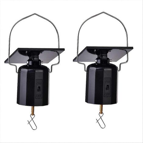Éolienne solaire rotative pour jardin ou terrasse (1/5)