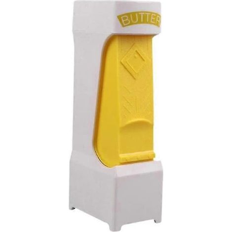 Coupe-beurre à une touche, lame en acier inoxydable, séparateur de fromage, trancheuse à beurre pour la conservation du beurre (1/5)