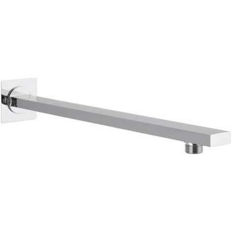 BRAS DE DOUCHE ENCASTRE RECTANGULAIRE 36 CM MM1/2" CHROME - CRISTINA ONDYNA BD64151 (1/2)