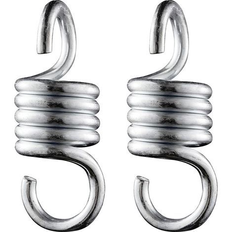 Ressort robuste pour fauteuil suspendu (capacité 1100 lb / 4 pouces) – Crochet à ressort pour balancelle de porche ou de terrasse (1/5)