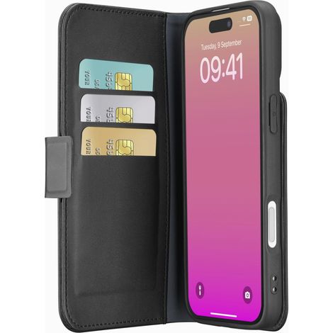 CellularLine Book Agenda 2 Hülle iPhone 17 Schwarz RFID (1/5)