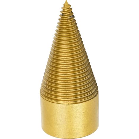 Foret à bois robuste pour marteau électrique, cône fendeur 45mm pour coupe et fendage du bois (1/5)