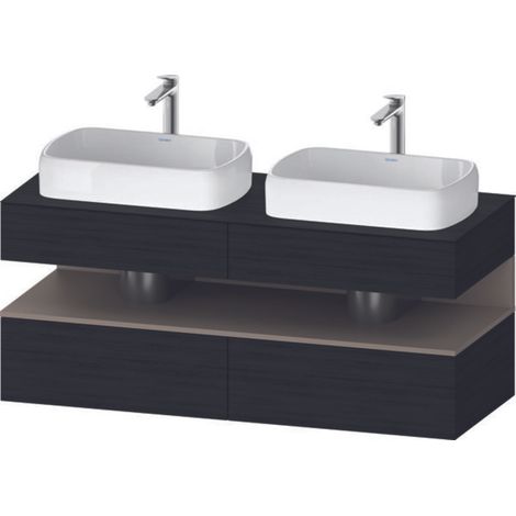 Duravit Collection One Meuble sous-vasque sur console, 2 tiroirs,