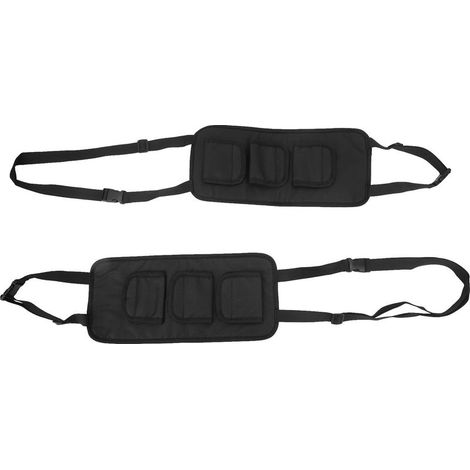Auto-Angelrutenhalter, verstellbarer Nylon-Befestigungsgurt, Kapazität für 3 Ruten, einfacher Transport. (1/5)