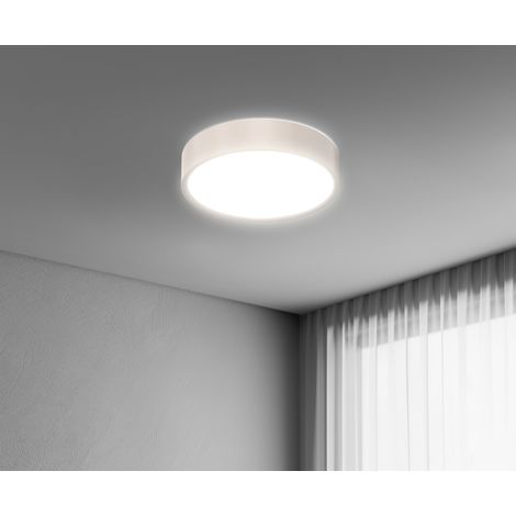 Plafón led century blanca luxe arena 24w luz seleccionable 3000k/4000k/6500k - bcl-2440sa