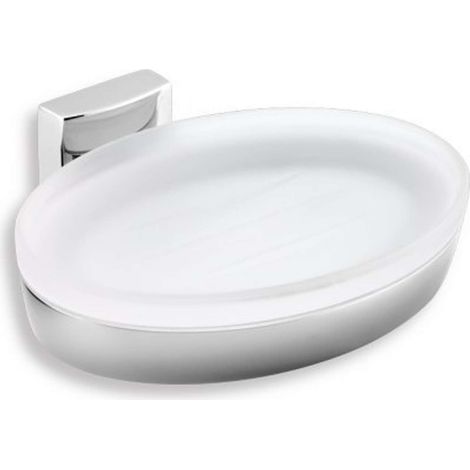 Novaservis Metalia 12 - Jabonera, vidrio/cromo 0236,0