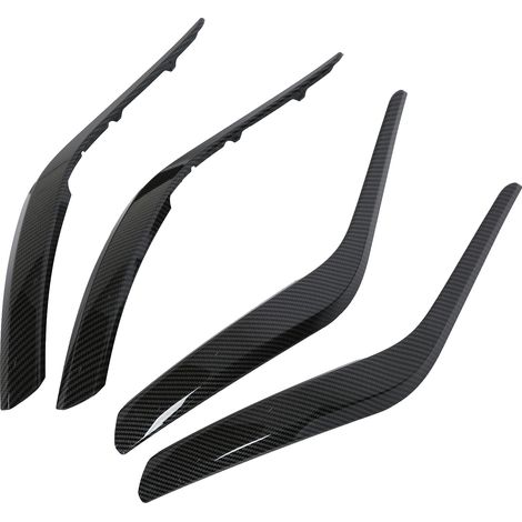 4 Türarmlehnengriffe innen, Zierleisten, Ersatz für BMW X1 E84 (2010–2016), Carbonfaser-Optik (1/5)