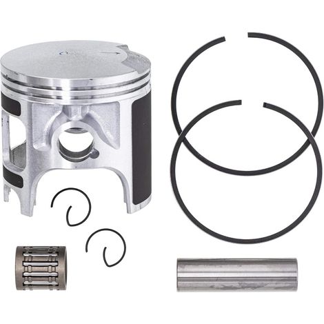 Piston for motorcycle parts, compatible with Yamaha Blaster 200 and YFS 200 cylinders, DT200 cylinder kit--DTEKGAZ