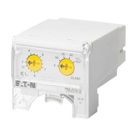 Eaton Bloque de disparo, 3 - 12 A, protección del motor, conexión a SmartWire-DT: no, utilizable para: Unidad base PKE12, unidad base PKE32, 121725