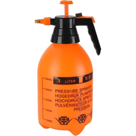 Pulvérisateur à pompe 3L, réglable et portable, pour arrosoir de jardin. (1/5)